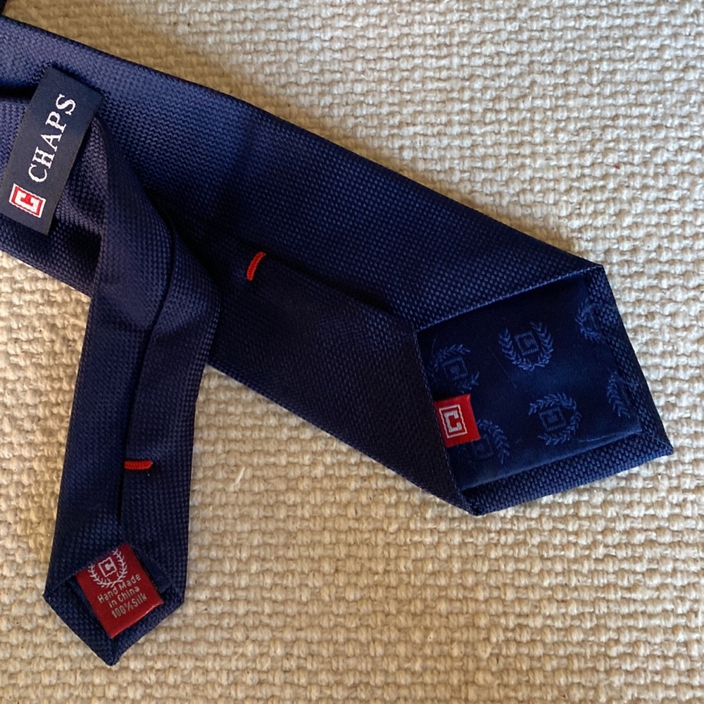 Chaps 100% Silk Tie